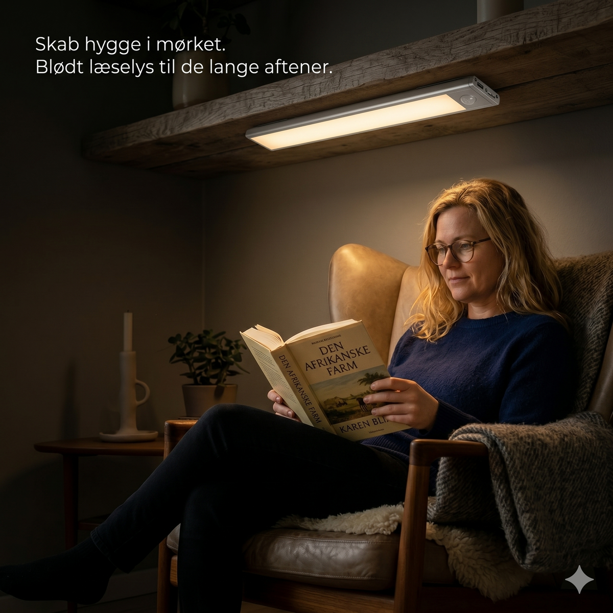 HyggeLight™ – Trådløs & Magnetisk LED-Lysbar